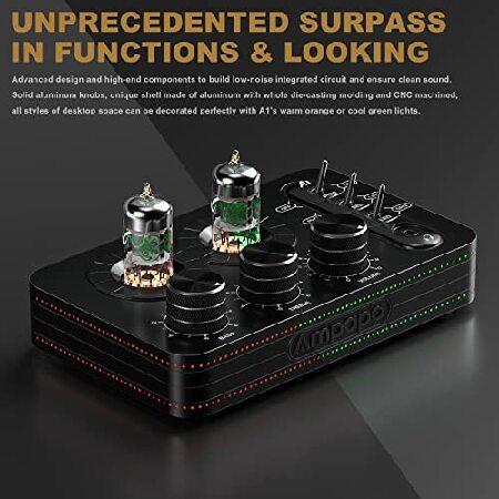 Ampapa A1真空管 フォノプリアンプ ヘッドフォンアンプ ホームステレオ Amazon.com: Ampapa A1 Vacuum Tube Phono Preamp, Headphone