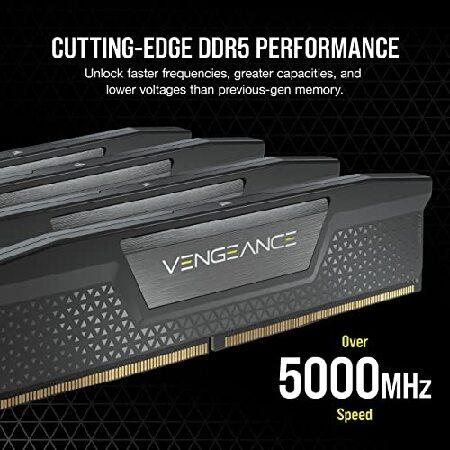CORSAIR DDR5-6200MHz デスクトップPC用 メモリ VENGEANCE DDR5