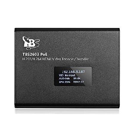 TBS2603 PoE NDI|HX対応H.265/H.264ビデオエンコーダーデコーダ
