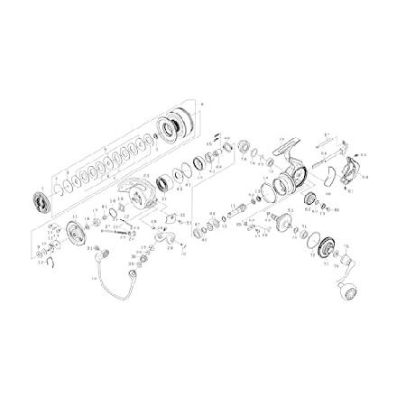 ダイワ(DAIWA) 純正パーツ 22 カルディア SW 18000 スプール(2-7