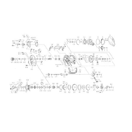 ダイワ(DAIWA) 純正パーツ スティーズ A TW HLC 8.1L スプール(20-31