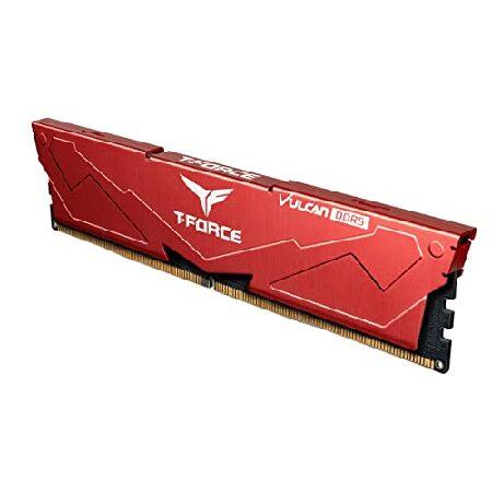 メモリー TEAM T-FORCE VULCAN DDR5 32GB (2x16GB) TEAMGROUP T-Force Vulcan DDR5 32GB (2x16GB) 6000MHz (PC5