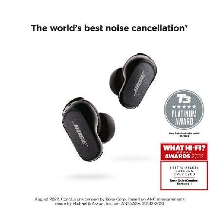 正規代理店商品 e QuietComfort Earbuds II， Wireless， Bluetooth， World’s Best Noise Cancelling In-Ear Headphones with Personalized Noise Cancellation ＆ Sound， Triple