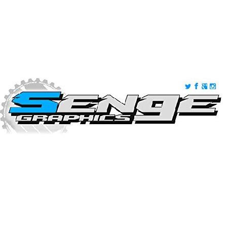 商品はお値下げ SR 125 Surge Turquoise Senge Graphics Complete Kit with Rider I.D. Compatible with SSR