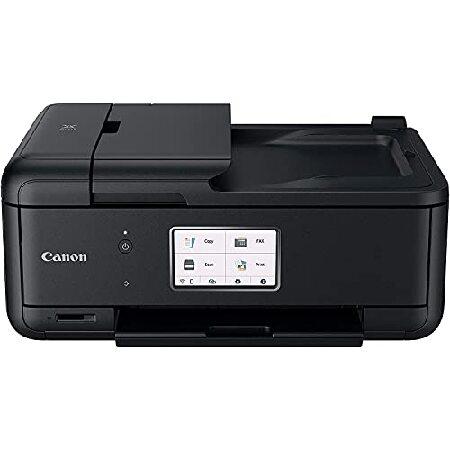 Canon Pixma TR8620a Wireless All-in-One Printer for Home Office w Copy, Scanner, Fax, Mobile Print, Auto Document Feeder, Photo Printing Bundle with D
