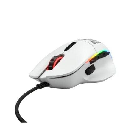 Glorious Model I 人間工学に基づいたマットホワイトゲーミングマウス