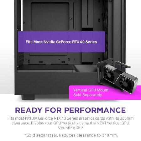 NZXT H5 ELITE ミドルタワー PCケース Black フロントガラスパネル・RGBコントローラー搭載モデル CC-H51EB-01 CS8551｜wolrd｜06