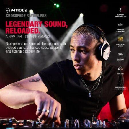【新入荷】 V-MODA Crossfade 3 Wireless XFBT3-MTBK Bluetoothワイヤレスヘッドホン マットブラック 【RI5578190558】(20319円)