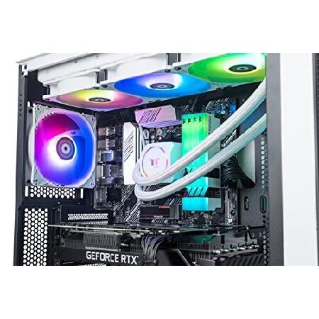 Thermaltake Frostbite 380 Gaming Desktop (AMD Ryzen(TM) 7 5800X 8-core, ToughRam RGB DDR4 3600Mhz 32GB Memory, NVIDIA(R) GeForce RTX(TM) 3080, 1TB NVM｜wolrd｜06