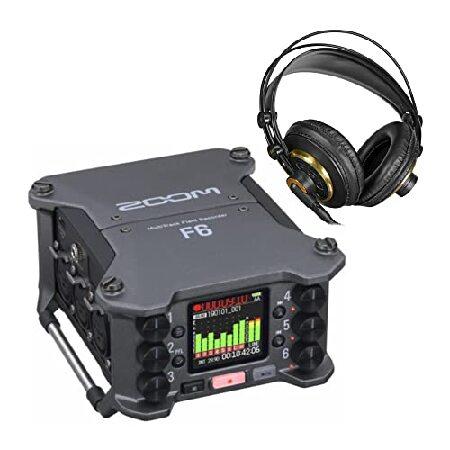 Zoom F6 6-Input / 14-Track Multi-Track Field Recorder Bundle
