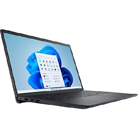 Dell Inspiron Laptop, 15.6" HD Display, AMD Ryzen 5 3450U Processor, 16GB RAM, 512GB SSD, Webcam, HDMI, SD Card Reader, Wi-Fi, Windows 11 Home, Carbon｜wolrd｜02