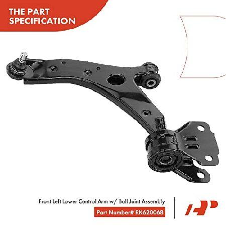 A-Premium　8Pcs　Front　Control　Bar　with　Suspension　Link　L4　Ball　2.3L　2007　Joint　Kit　2008　Tie　Compatible　2009　Sway　Lower　End　Mazda　Arm　Assembly　and　Rod