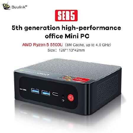 Beelink SER5 Ryzen5 5560U 16GB ミニPC Amazon.com: Beelink SER5 Mini PC,AMD Ryzen 5 5500U(6C/12T,up