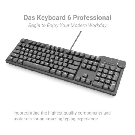 Das Keyboard 6 プロフェッショナルバックライト付き有線メカニカル