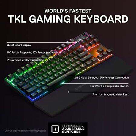 キーボード APEXPROTKL WIRELESS New SteelSeries Apex Pro TKL Wireless 2023 Ed. - World's