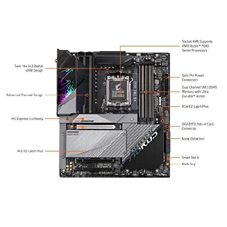 GIGABYTE X670E AORUS MASTER E-ATX Socket AM5 マザーボード MB5867