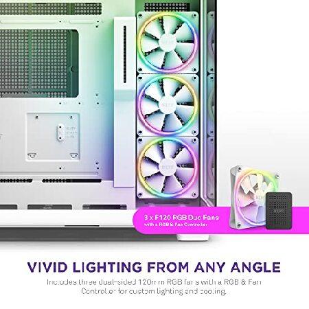 NZXT H9 Elite 2層構造 ミドルタワー ホワイト NZXT H9 Elite White 2層構造ミドルタワーPCケース 強化ガラス