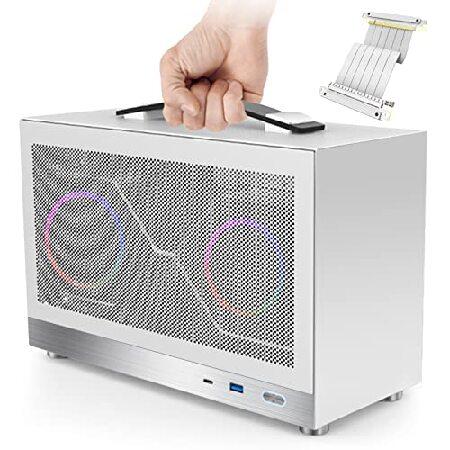 KXRORS S300 - Mini-ITX PCゲームケース フロント I/O USB 3.0 Type C