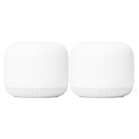 Google Nest WiFi Access Point Non-Retail Packaging - Connect to AC2200 Mesh Wi-Fi 2nd Gen (2-Pack, Snow)｜wolrd｜04