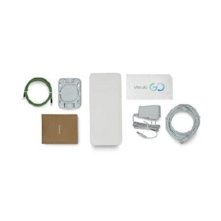 シスコシステムズ (Cisco) Meraki Go 屋外用 Wi-Fi 6 アクセスポイント (GR62) PoE 対応 クラウド管理 メッシュ接続  小規模オフィス/店舗/在宅勤務向け 無線LAN