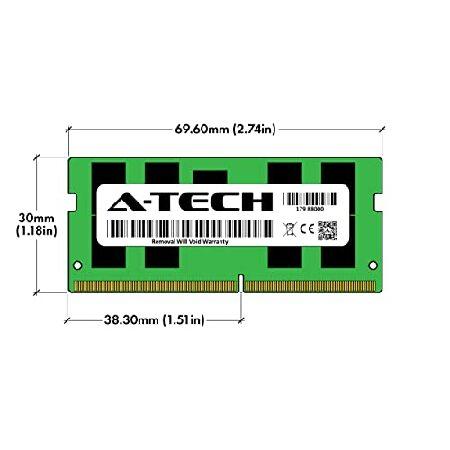 A-Tech 16GB RAM Synology DiskStation DS1621xs+ NAS用 | DDR4 2666MHz PC4-21300 ECC SODIMM 2Rx8 1.2V 260ピン メモリアップグレード｜wolrd｜03