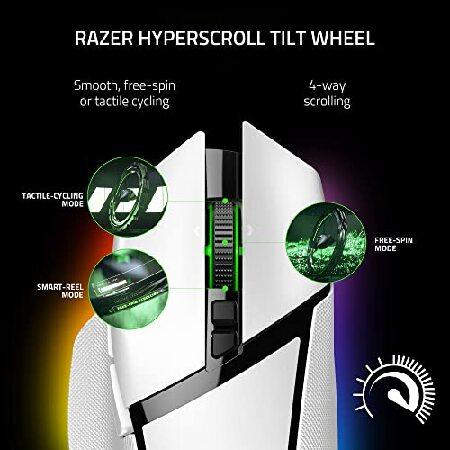 Razer Basilisk V3 Pro Customizable Wireless Gaming Mouse: Fast Optical Switches Gen-3 - HyperScroll Tilt Wheel - Chroma RGB - 11 Programmable Buttons｜wolrd｜02