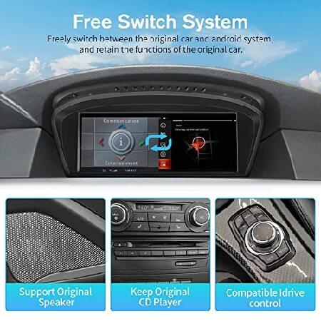 AWESAFE Android 11 Car Radio for BMW 3/5 Series E60 E61 E63 E64