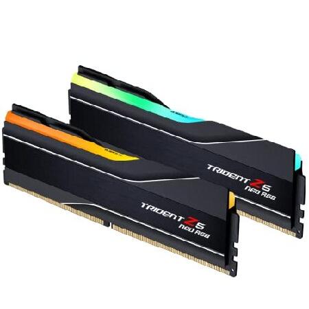 メモリー G.SKILL TRIDENT Z5 NEORGB DDR5-6000 32x2 Desktop Memory (U-DIMM/CU-DIMM) - Trident Z5 Neo RGB (DDR5
