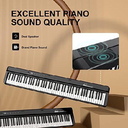鍵盤楽器 Cossain Folding Piano Cossain Folding Piano 88 Key Keyboard with Upgrade Full Size