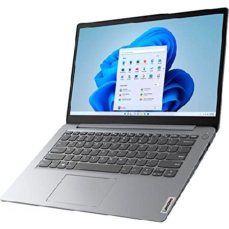 Lenovo 2022 Ideapad 1i 14quot; HD Laptop, Intel Celeron N4020 Processor, 4GB RAM, 64GB Memory, Intel HD Graphics 500, HD Webcam, Year Office 365, Cloud