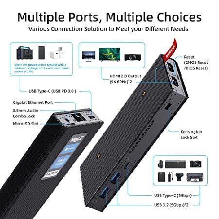 MeLE PCG02 Pro Fanless Mini PC Stick J4125 8GB/256GB Windows 11