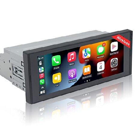 Single Din Touchscreen Car Stereo Wireless CarPlay Android