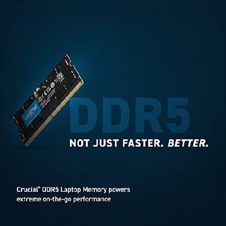 Crucial RAM 64GB キット (2x32GB) DDR5 5600MHz (または5200MHzまたは4800MHz) ノートパソコンメモリ CT2K32G56C46S5｜wolrd｜02