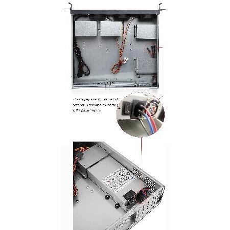2U ATX ラックマウントシャーシ Flex ATX PSU 2U ATX ラックマウント