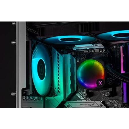 EKWB CR240 D-RGB（240mm水冷）ファンS組 Amazon.co.jp: EKWB EK Nucleus AIO CR240 Lux D-RGB