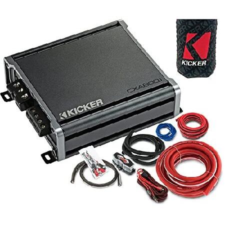 KICKER アンプとアンプキット 2点パック CXシリーズ 800W RMS クラスD