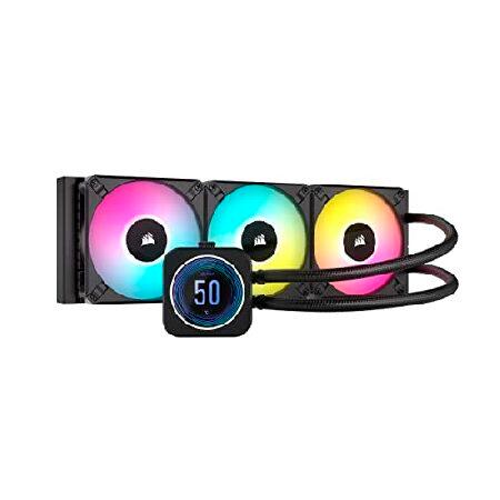 CORSAIR H150i ELITE LCD XT 水冷式CPU クーラー CW-9060075-WW