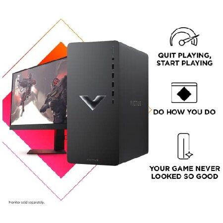 HP Victus 15L Gaming Desktop, AMD Ryzen 7 5700G Processor, Radeon 