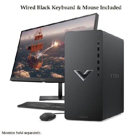 HP Victus 15L Gaming Desktop, AMD Ryzen 7 5700G Processor, Radeon 