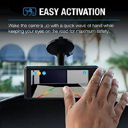 Type S Solar-Powered Wireless Backup Camera with Adjustable Lens 6.8