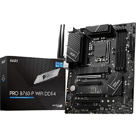 MSI PRO B760-P WiFi DDR4 ProSeries Motherboard (Supports 12th/13th