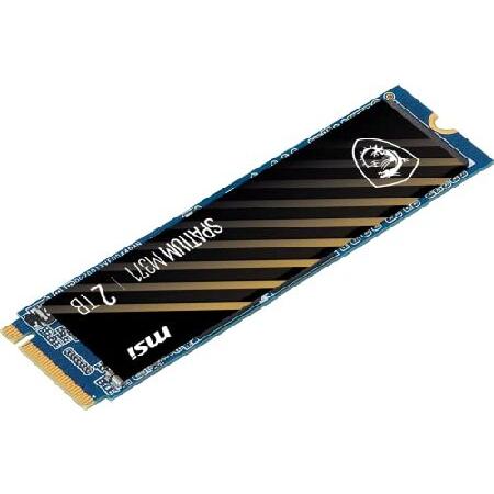MSI SPATIUM M371 NVMe M.2 2TB 内蔵SSD PCIe Gen3 3D NAND