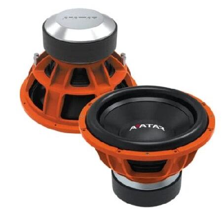 【正規品】 AVATAR Tsunami STU-1546-D2 オレンジ 6000ワット ピーク 2オーム 15インチ サブウーファー 【MY1764186099】(64262円)
