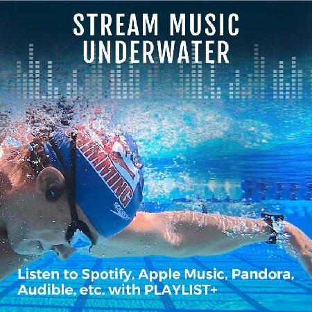 H2O Audio TRI PRO Multi-Sport Headphones - Offline ＆ Underwater Streaming Music (Playlist+) Waterproof Bone Conduction Bluetooth Open Ear Headset wit｜wolrd｜06