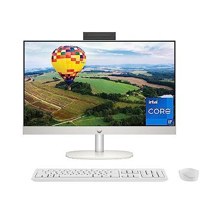 HP All-in-One PC Intel Core i7 8世代 WQHD HP 23.8 inch All-in-One Desktop PC, FHD Display, 13th