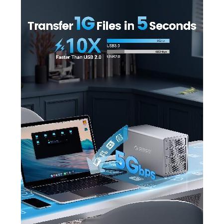 ORICO WS500RU3 RAID対応ストレージ Amazon.co.jp: [RAID機能装備