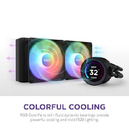 NZXT KRAKEN Elite RGB 240 Black 簡易水冷CPUクーラー RL-KR24E