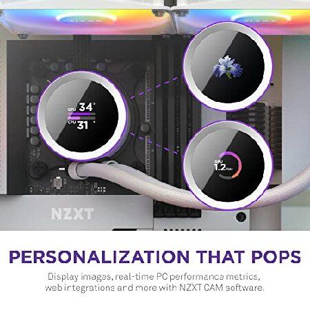 NZXT KRAKEN RGB 360 White 簡易水冷CPUクーラー RL-KR360-W1
