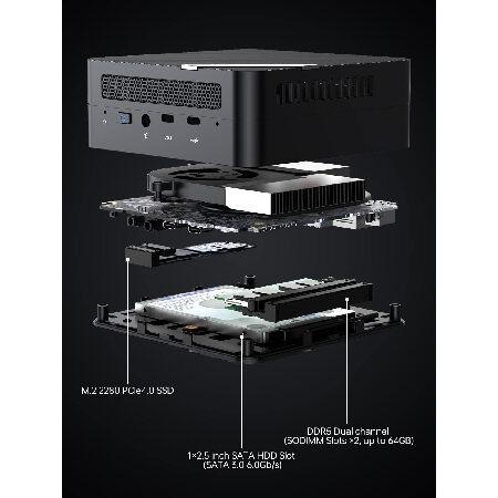 MINISFORUM Venus Series UM773 Lite Mini PC AMD Ryzen 7 MINISFORUM Venus Series UM773 Lite Mini PC AMD Ryzen 7