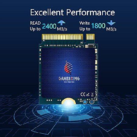 GAMERKING 512GB M.2 2230 SSD NVMe PCIe Gen 3.0X4 内蔵ソリッド